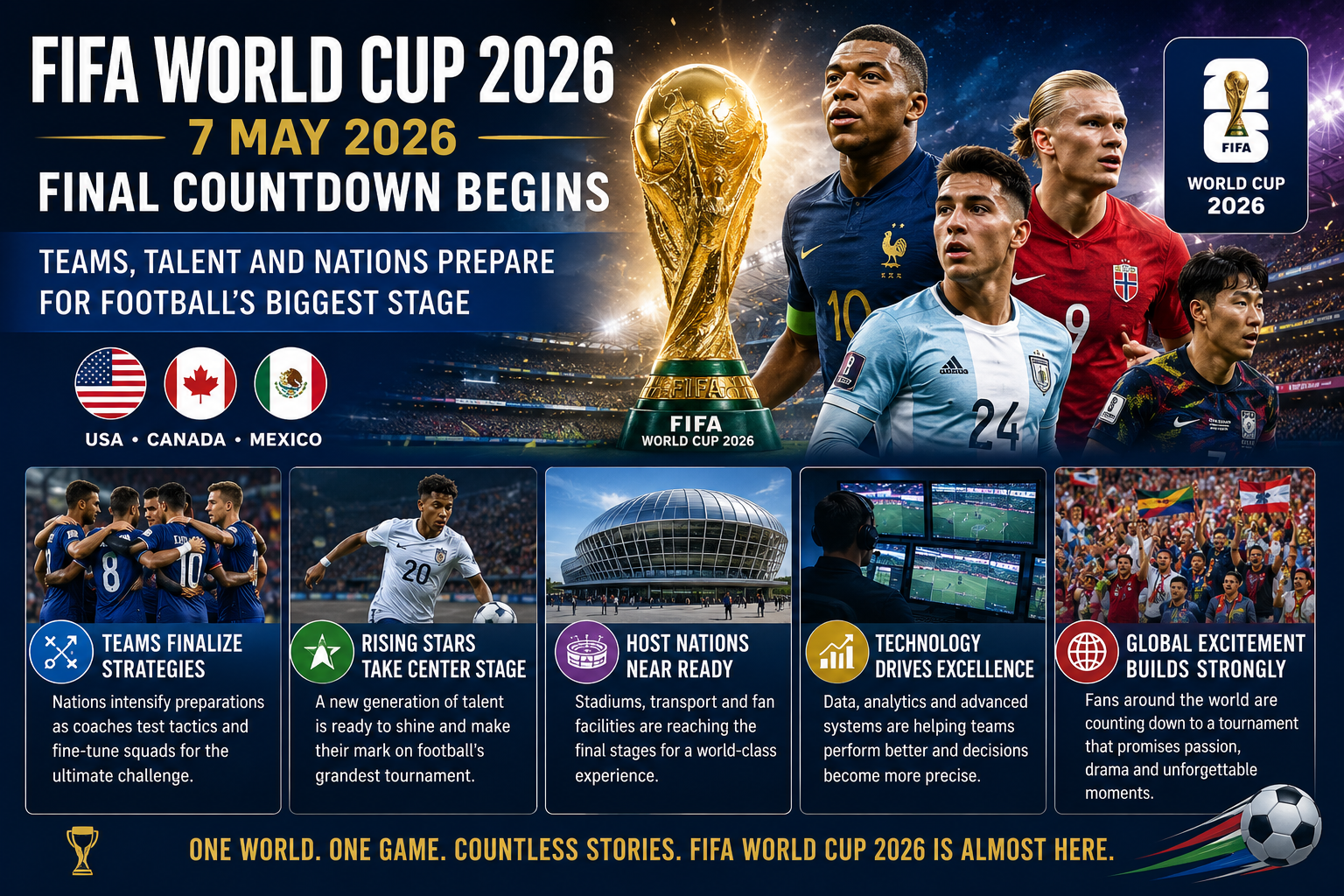 Final Countdown Begins as FIFA World Cup 2026 Preparations Reach a Decisive Stage